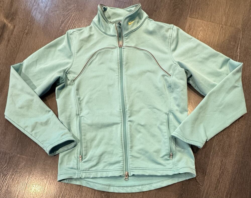 Nike Fit Dry Zip Up Sz Medium 228093-429